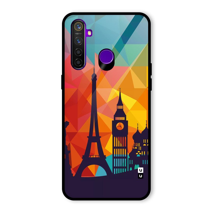 London Art Glass Back Case for Realme 5 Pro