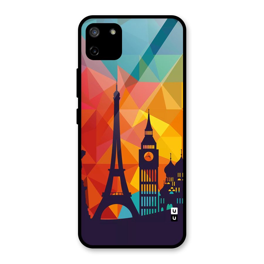 London Art Glass Back Case for Realme C11