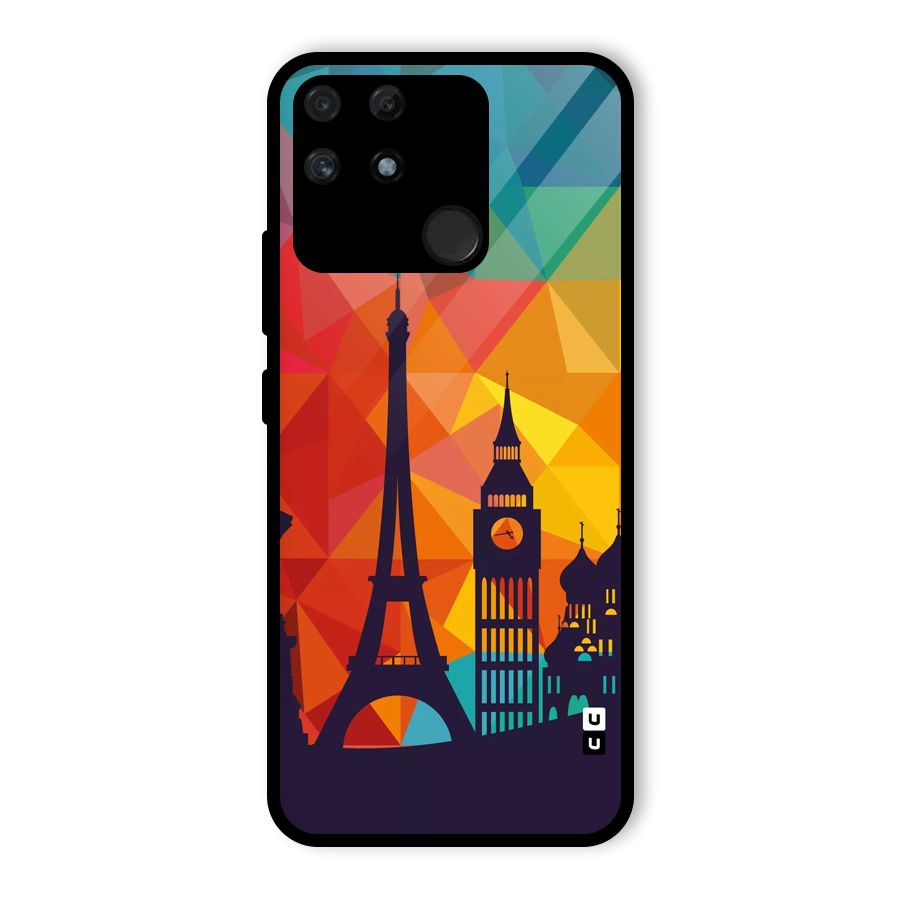 London Art Glass Back Case for Realme Narzo 50A