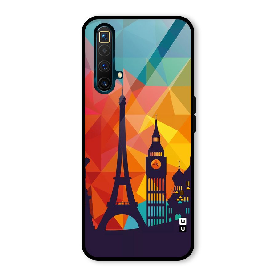 London Art Glass Back Case for Realme X3