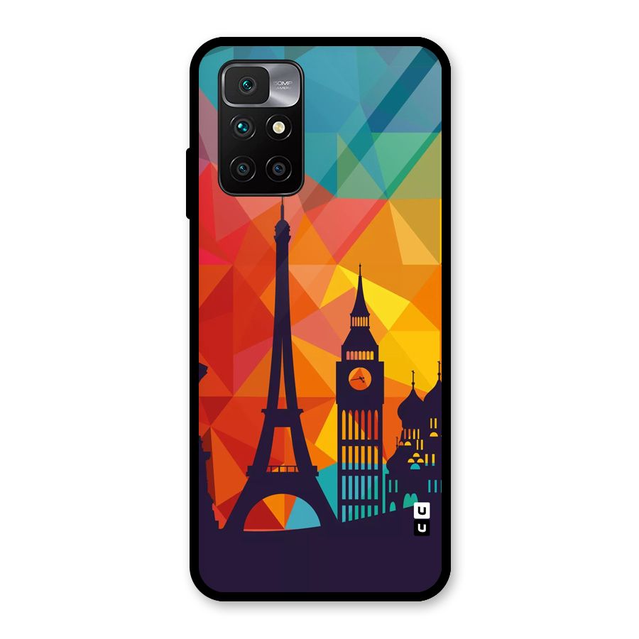 London Art Glass Back Case for Redmi 10 Prime