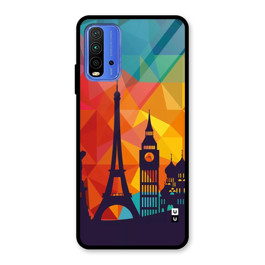 London Art Glass Back Case for Redmi 9 Power