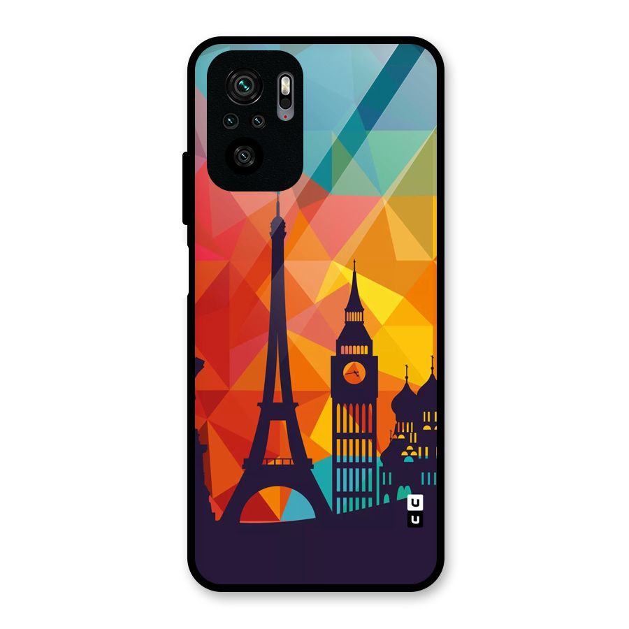 London Art Glass Back Case for Redmi Note 10S