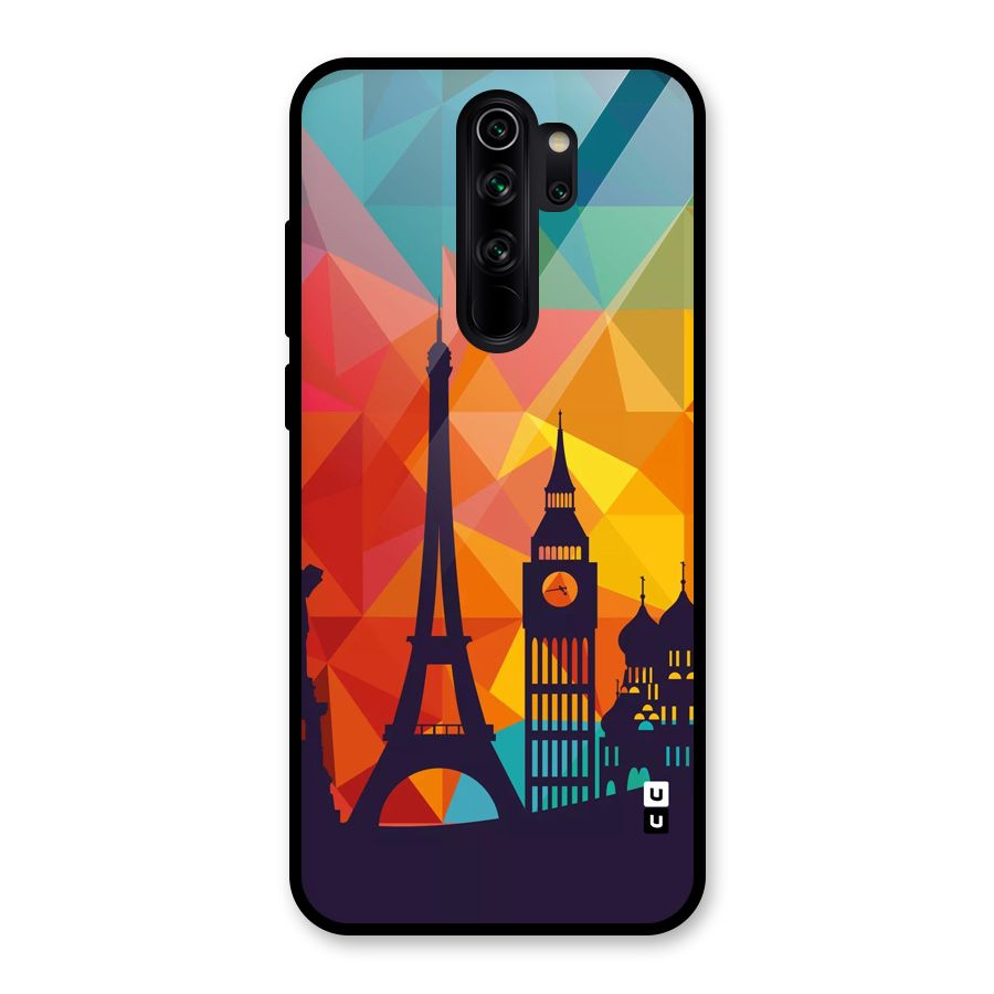 London Art Glass Back Case for Redmi Note 8 Pro