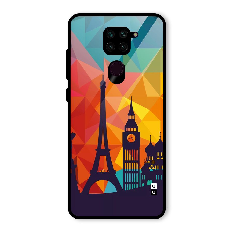 London Art Glass Back Case for Redmi Note 9