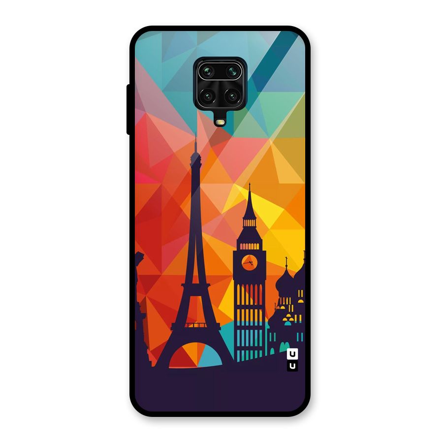 London Art Glass Back Case for Redmi Note 9 Pro