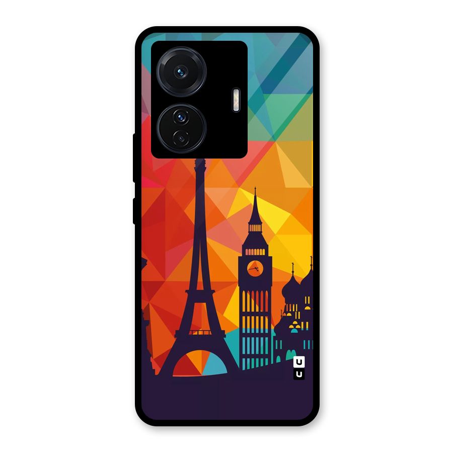 London Art Glass Back Case for Vivo T1 Pro