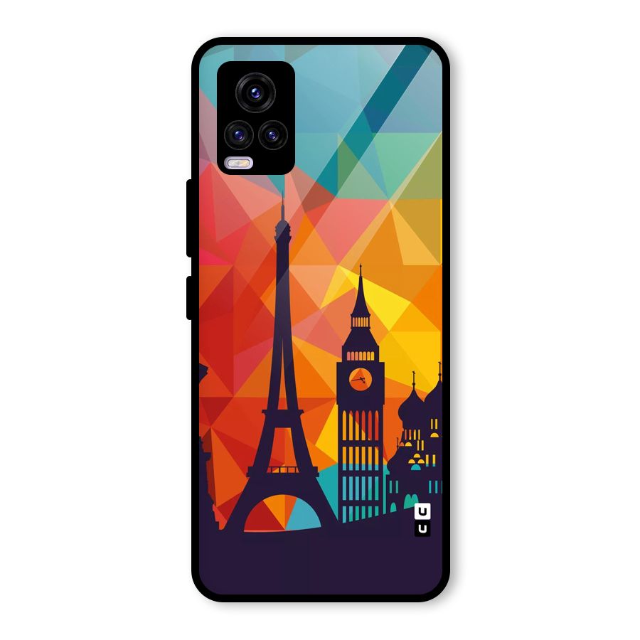 London Art Glass Back Case for Vivo V20 2021