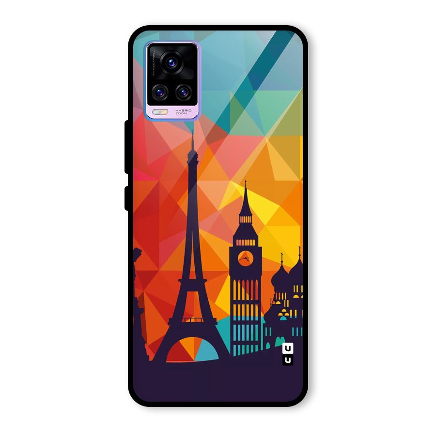 London Art Glass Back Case for Vivo V20 Pro
