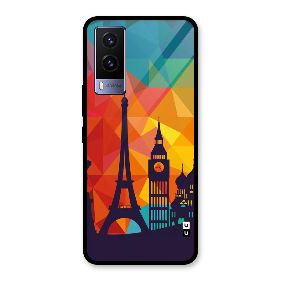 London Art Glass Back Case for Vivo V21e 5G