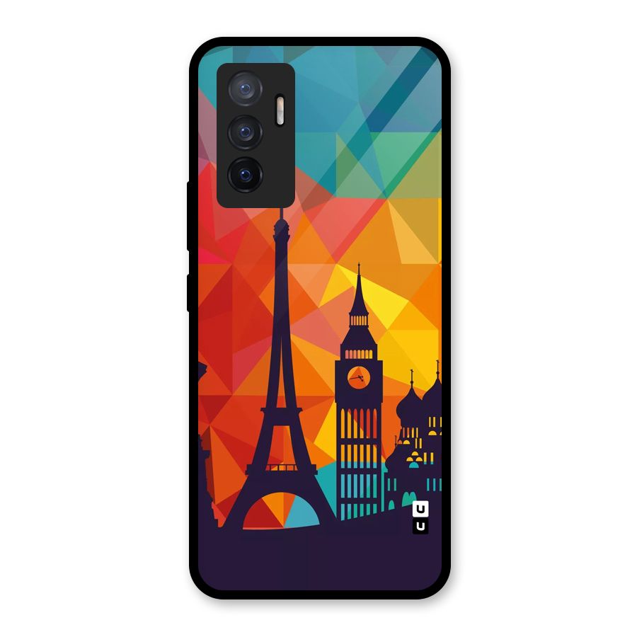 London Art Glass Back Case for Vivo V23e