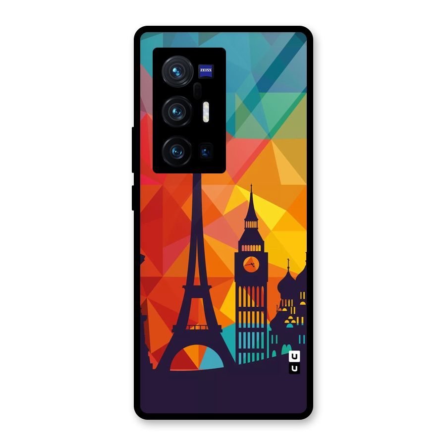 London Art Glass Back Case for Vivo X70 Pro Plus