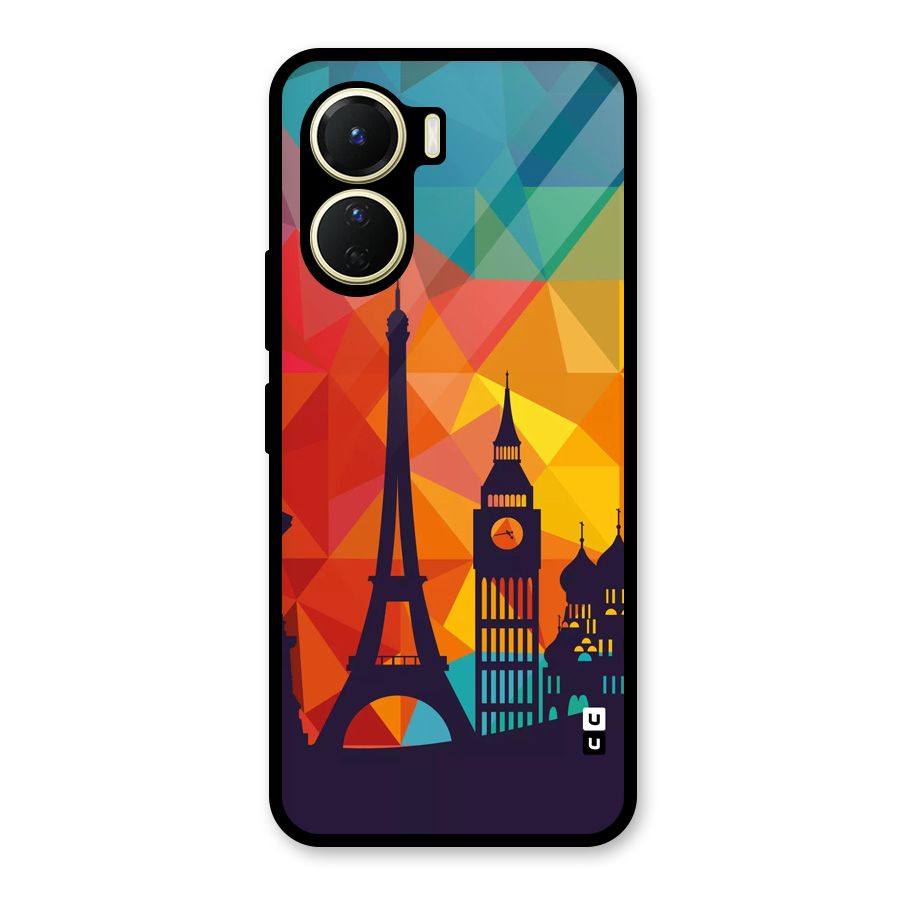 London Art Glass Back Case for Vivo Y16