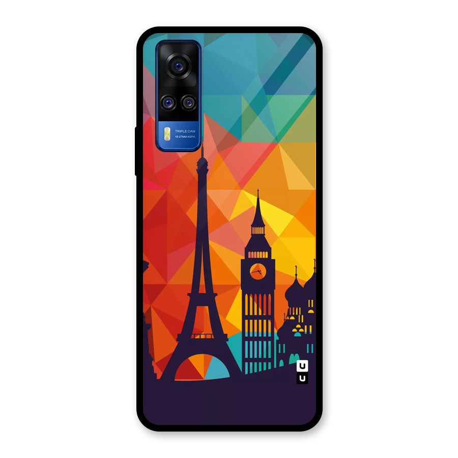 London Art Glass Back Case for Vivo Y31