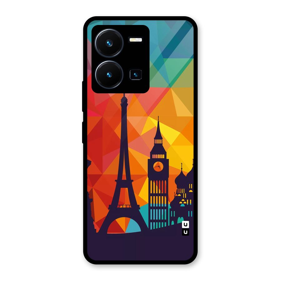 London Art Glass Back Case for Vivo Y35
