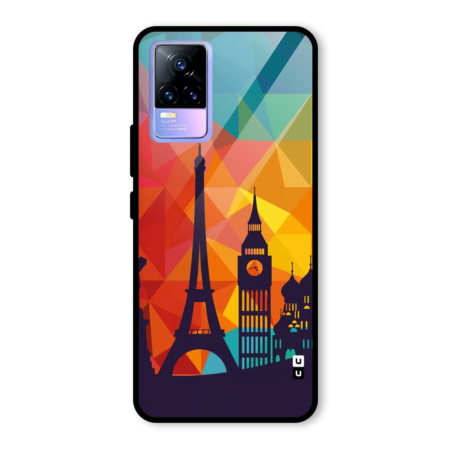 London Art Glass Back Case for Vivo Y73
