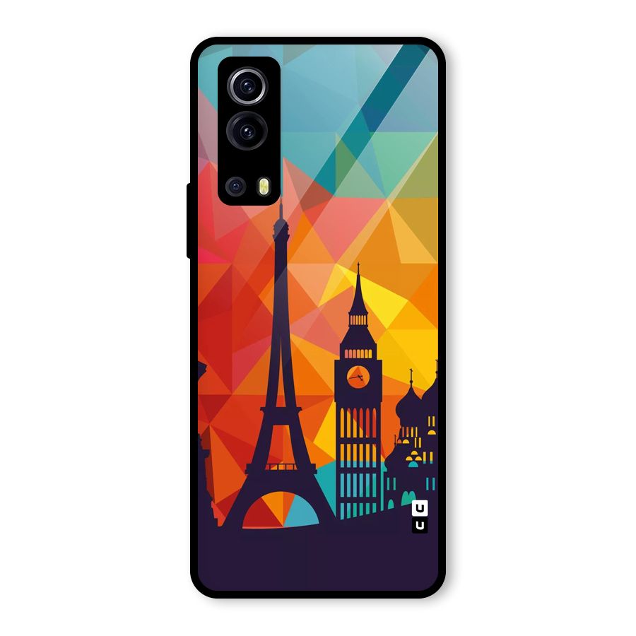 London Art Glass Back Case for Vivo iQOO Z3