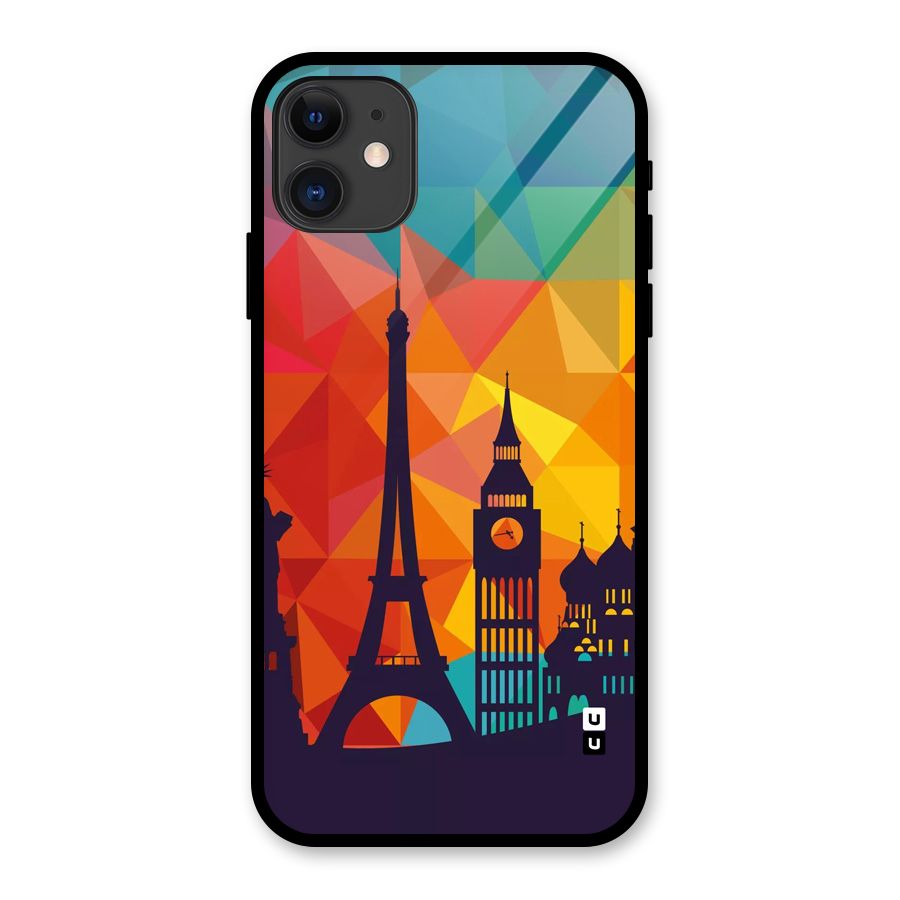 London Art Glass Back Case for iPhone 11
