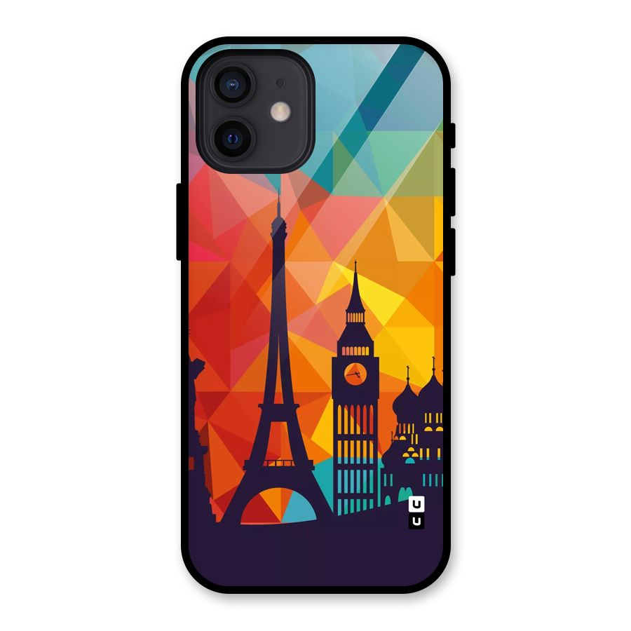 London Art Glass Back Case for iPhone 12