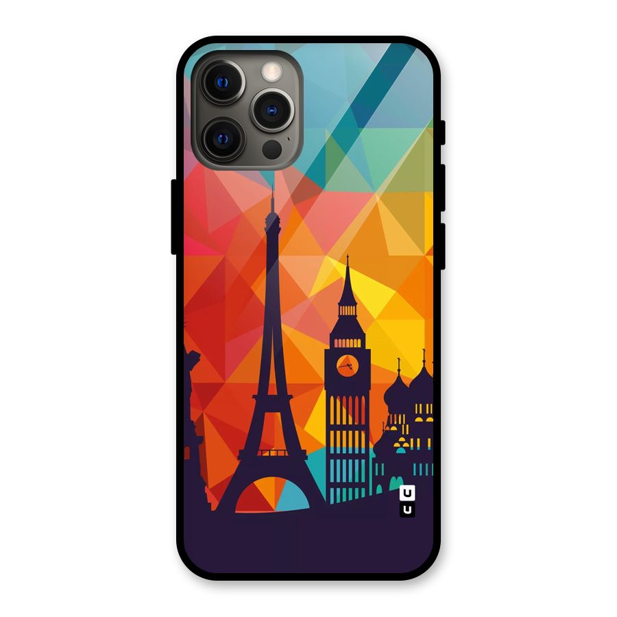 London Art Glass Back Case for iPhone 12 Pro Max