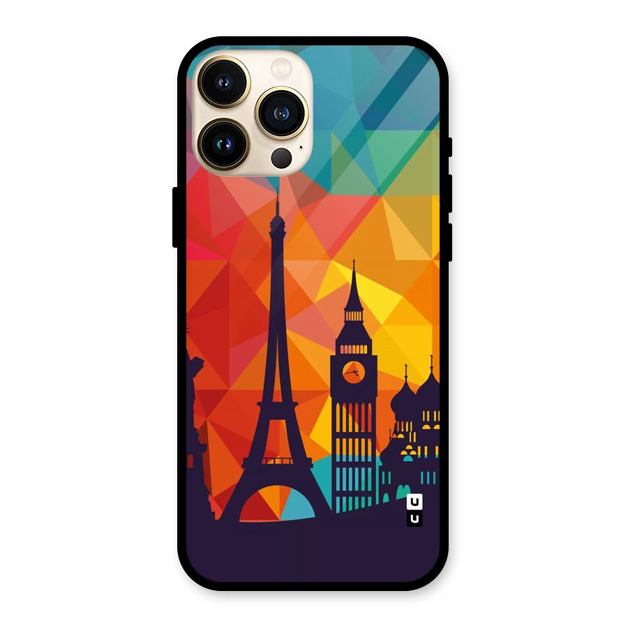 London Art Glass Back Case for iPhone 13 Pro Max