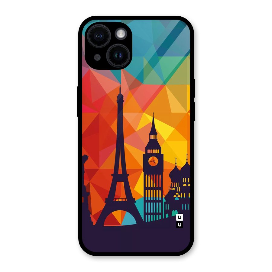 London Art Glass Back Case for iPhone 14