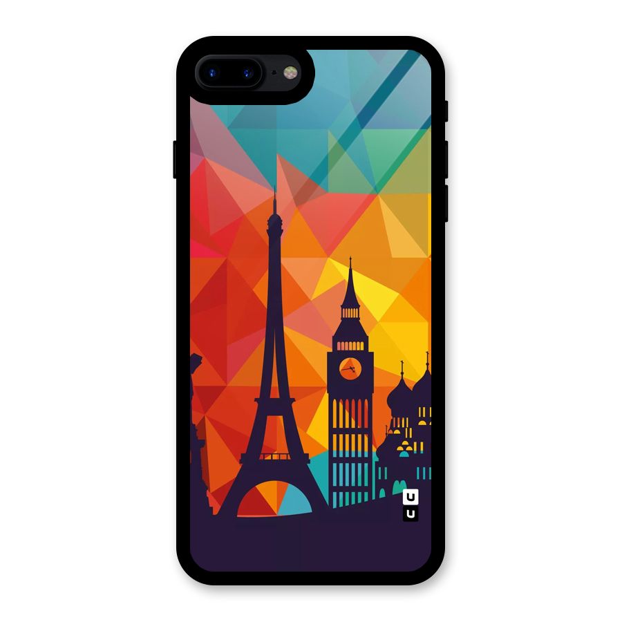 London Art Glass Back Case for iPhone 8 Plus