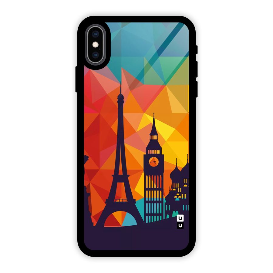 London Art Glass Back Case for iPhone XS Max