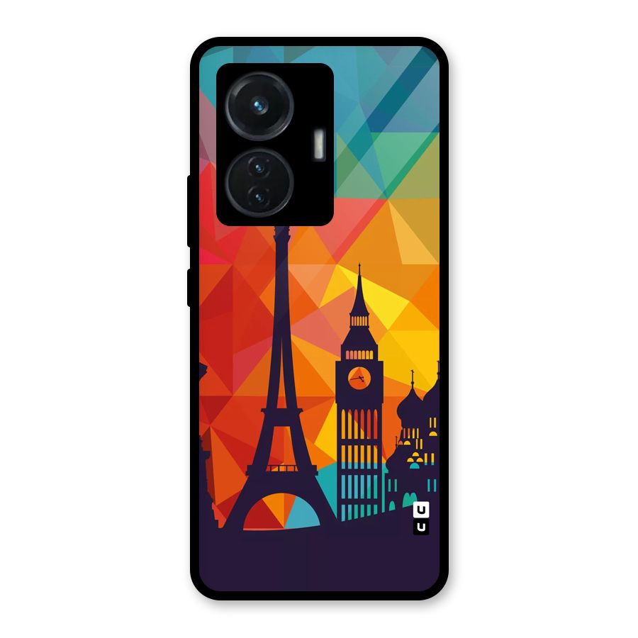 London Art Glass Back Case for iQOO Z6 44W