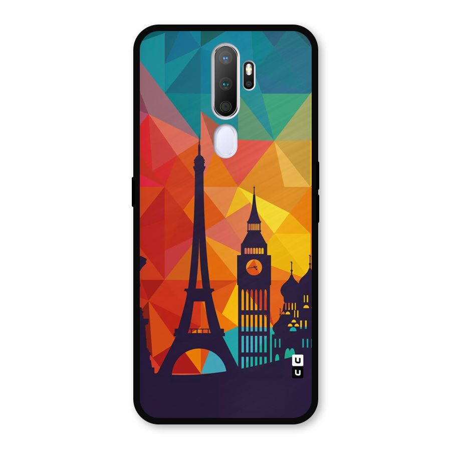 London Art Metal Back Case for Oppo A9 (2020)