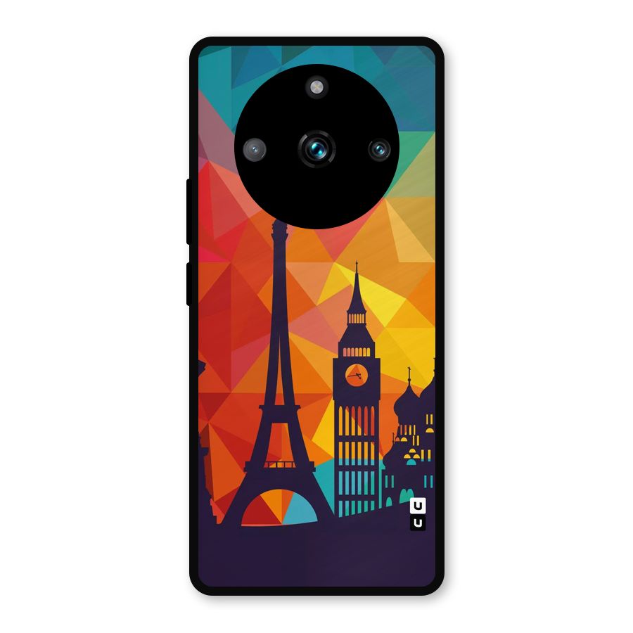 London Art Metal Back Case for Realme 11 Pro
