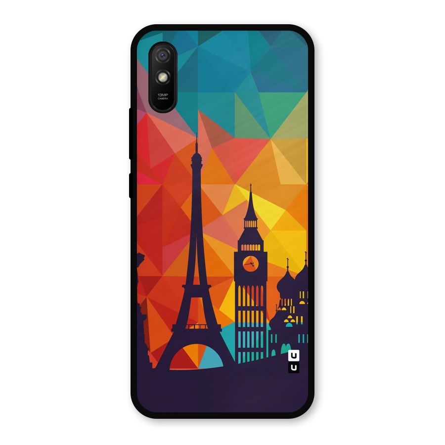 London Art Metal Back Case for Redmi 9i