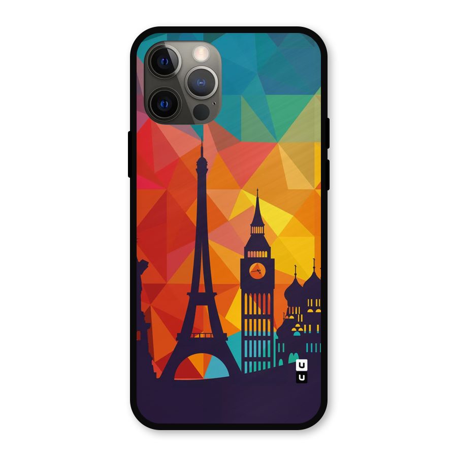 London Art Metal Back Case for iPhone 12 Pro