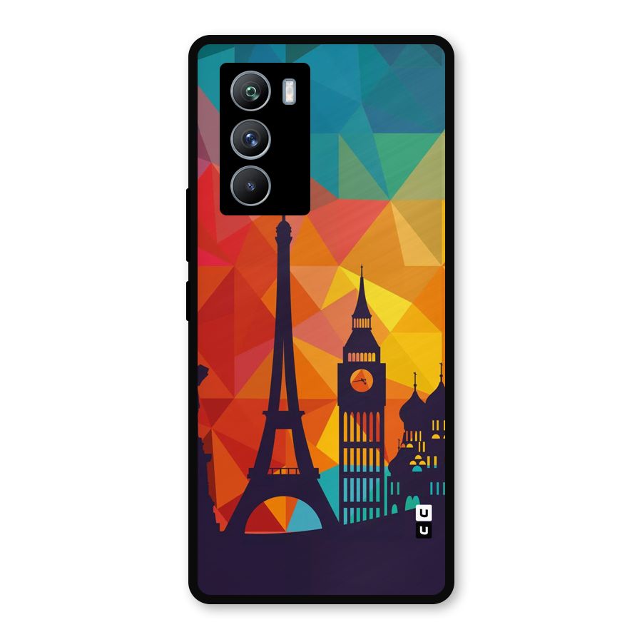 London Art Metal Back Case for iQOO 9 SE