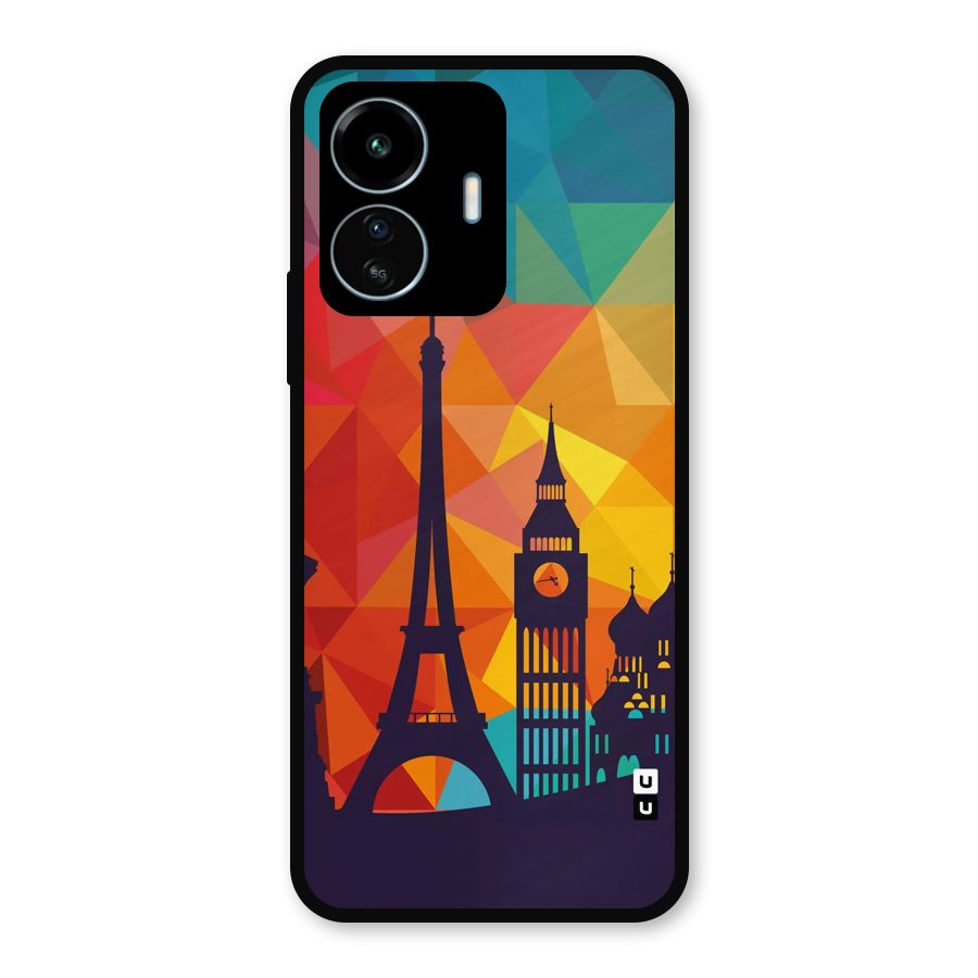 London Art Metal Back Case for vivo iQOO Z6 Lite 5G