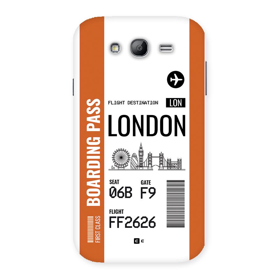 London Boarding Pass Back Case for Galaxy Grand