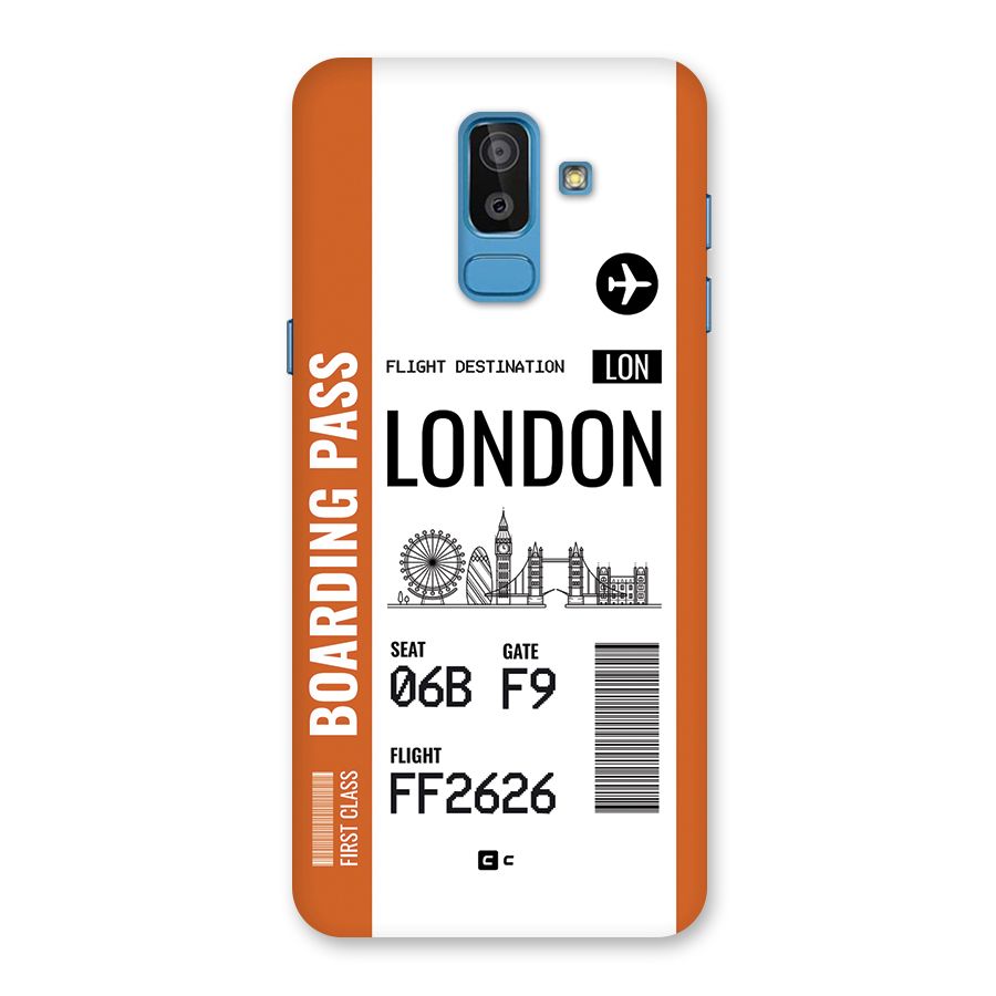 London Boarding Pass Back Case for Galaxy On8 (2018)