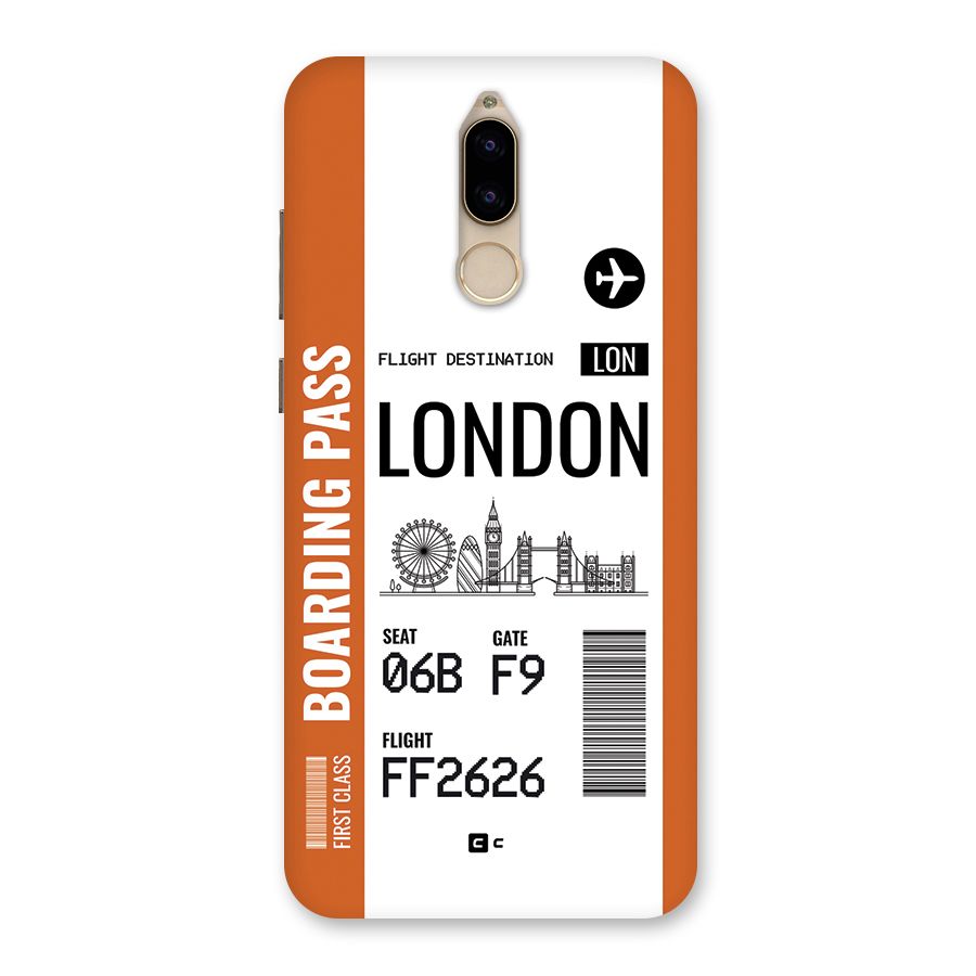 London Boarding Pass Back Case for Honor 9i
