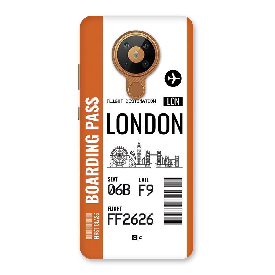 London Boarding Pass Back Case for Nokia 5.3