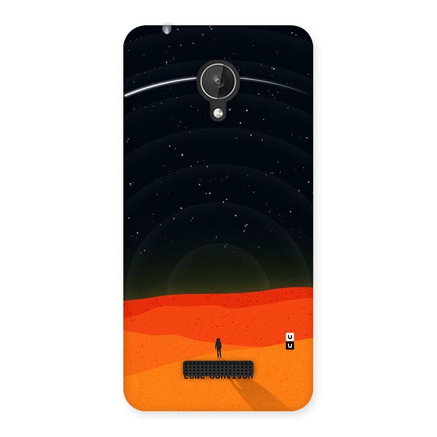 Lone Survivor Back Case for Canvas Spark Q380