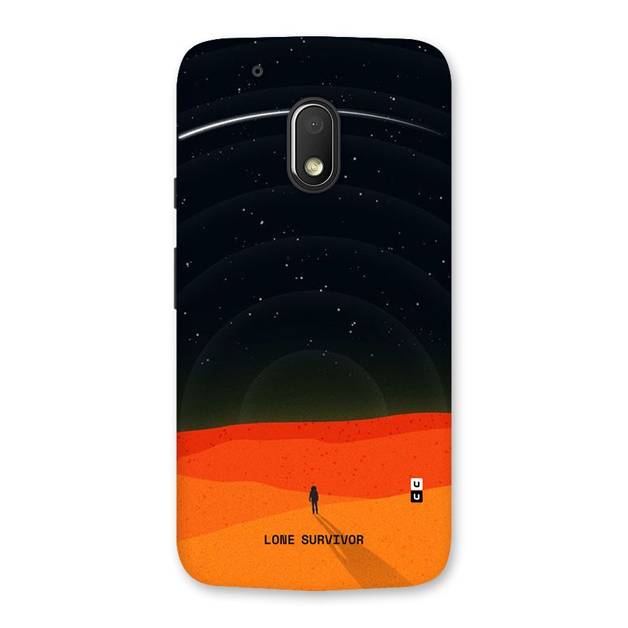 Lone Survivor Back Case for Moto G4 Play