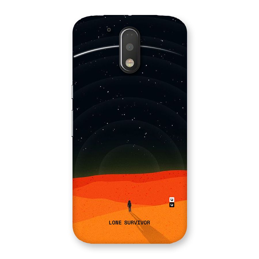 Lone Survivor Back Case for Moto G4 Plus