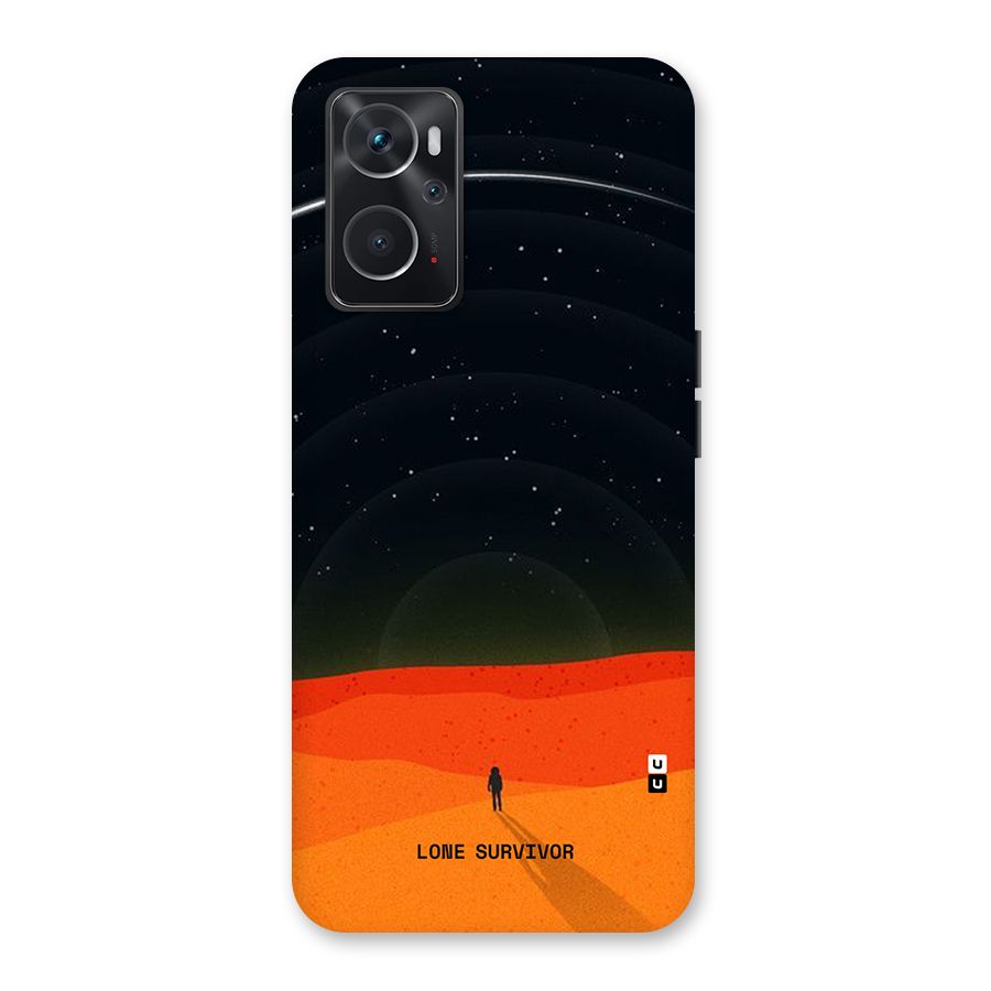 Lone Survivor Back Case for Oppo K10 4G