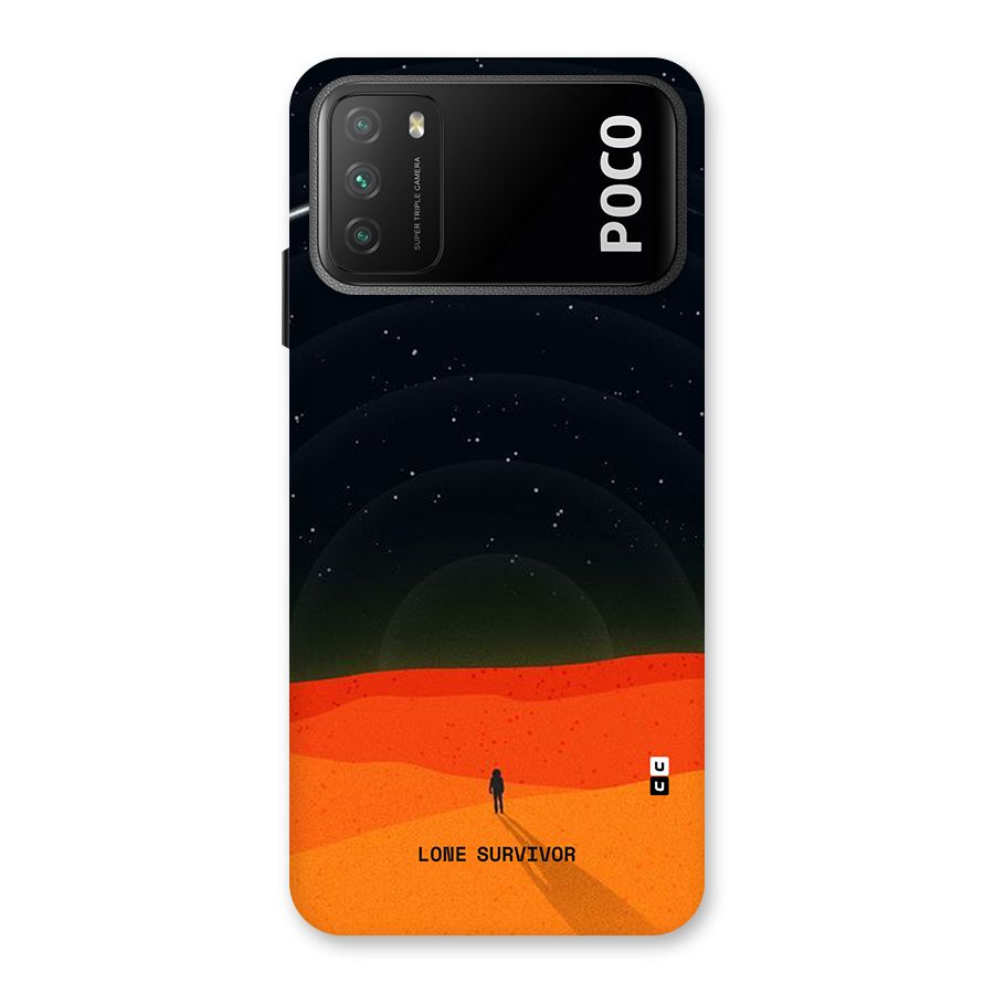 Lone Survivor Back Case for Poco M3