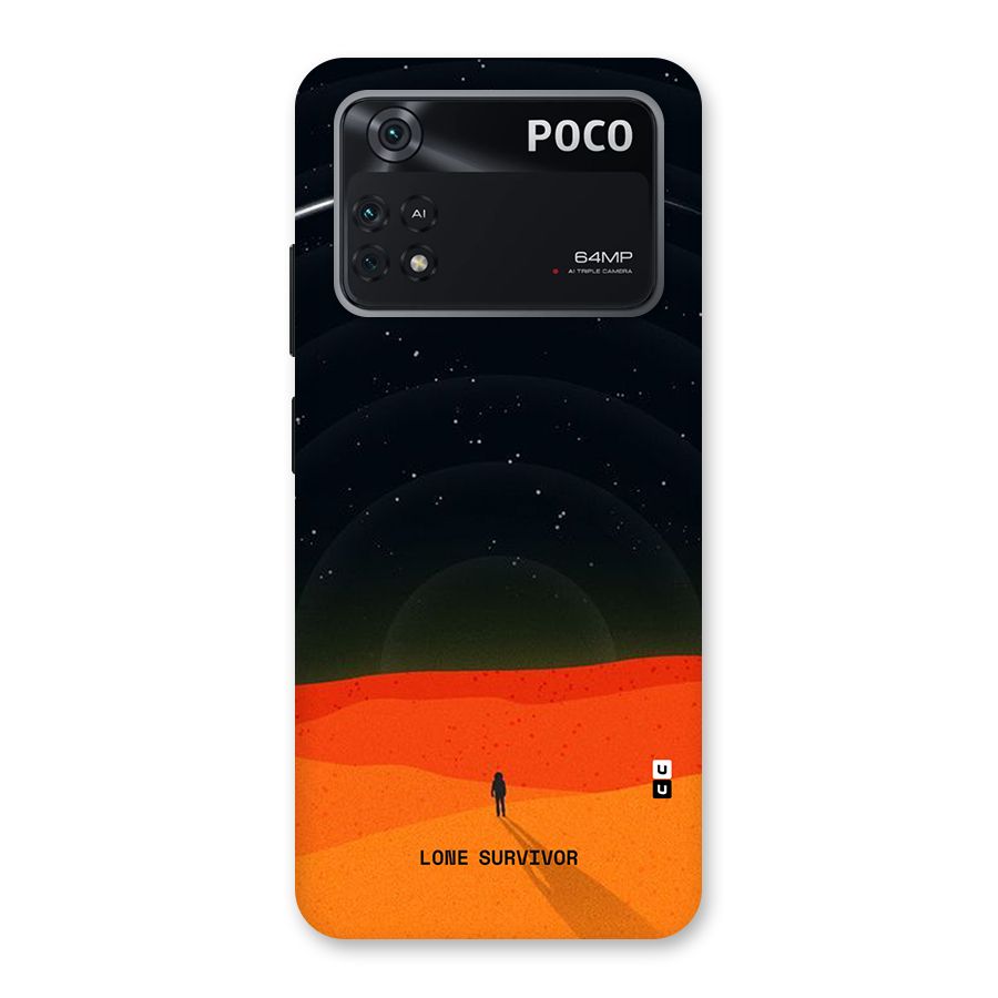 Lone Survivor Back Case for Poco M4 Pro 4G