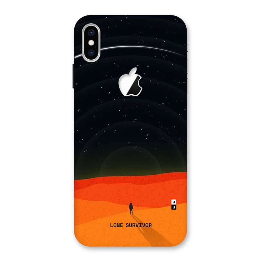 Lone Survivor Back Case for iPhone XS Max Apple Cut