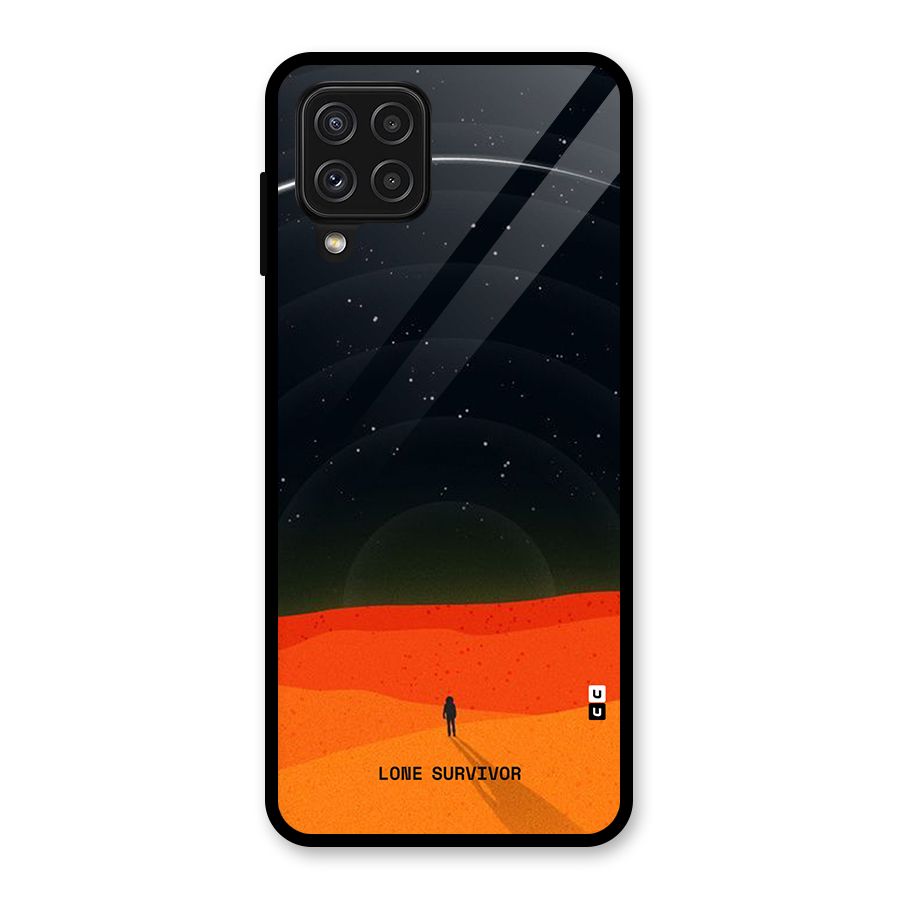 Lone Survivor Glass Back Case for Galaxy A22 4G