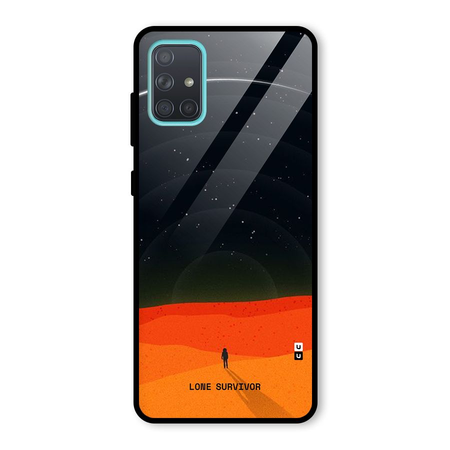 Lone Survivor Glass Back Case for Galaxy A71