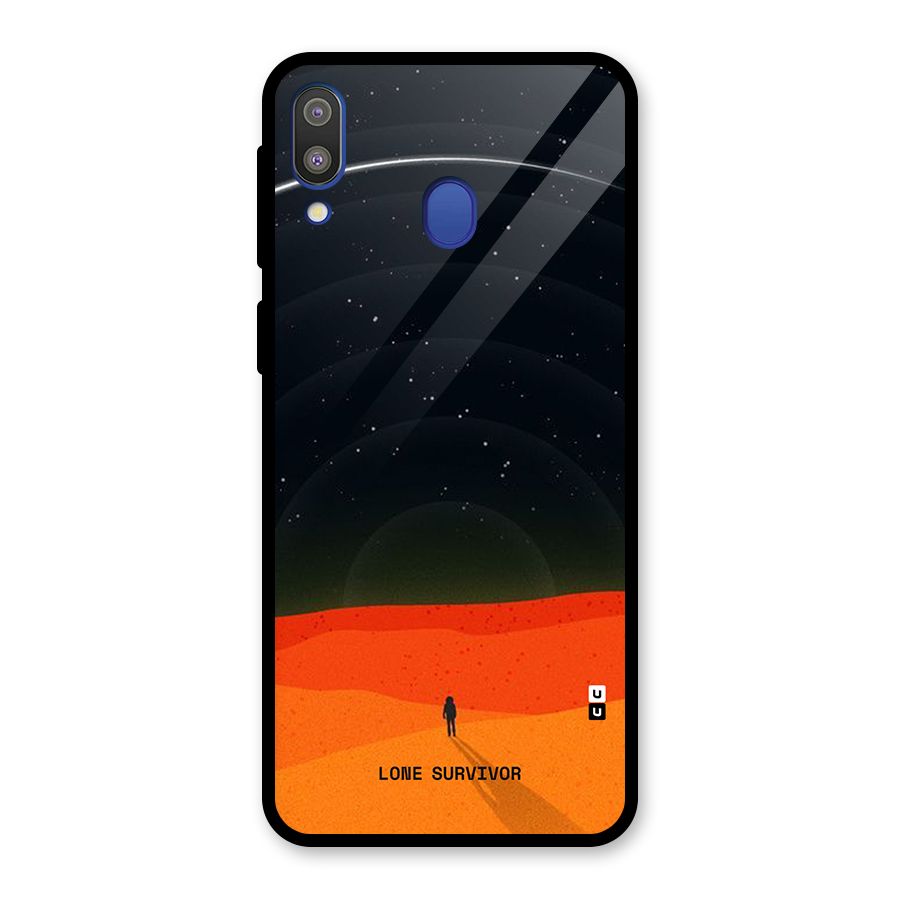 Lone Survivor Glass Back Case for Galaxy M20