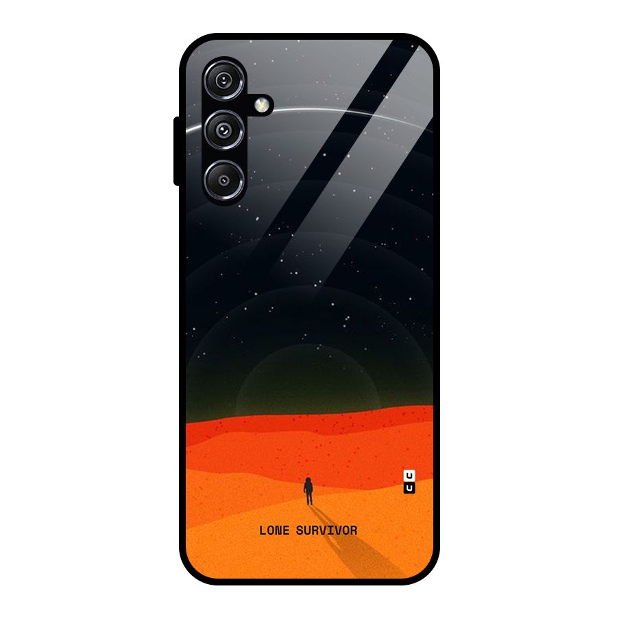 Lone Survivor Glass Back Case for Galaxy M34 5G
